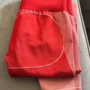 Gymshark Red and Pink leggings small